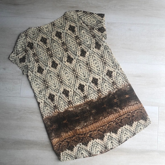 Python print Mini Dress - Picture 4 of 4